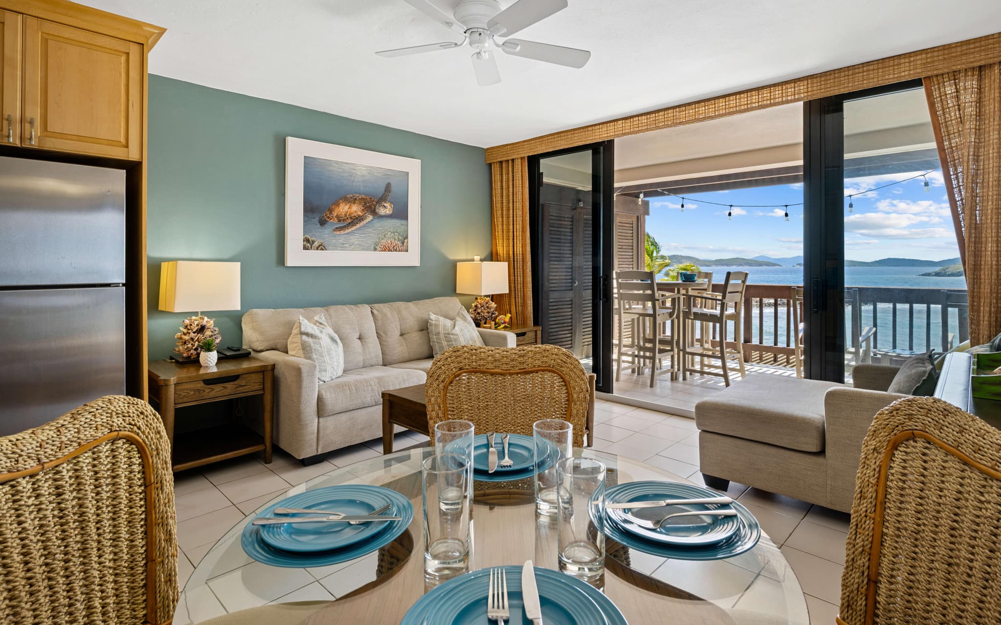 Waterfront 1-Bedroom Condo at Sapphire Beach Resort & Marina, St. Thomas